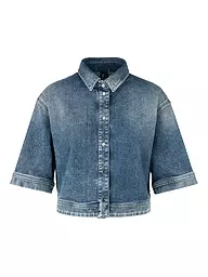 MARC CAIN | Jeansbluse  | blau