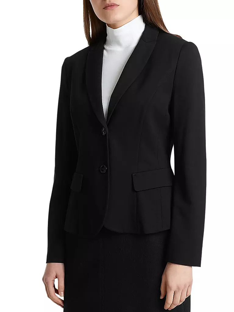 MARC CAIN | Jerseyblazer | schwarz