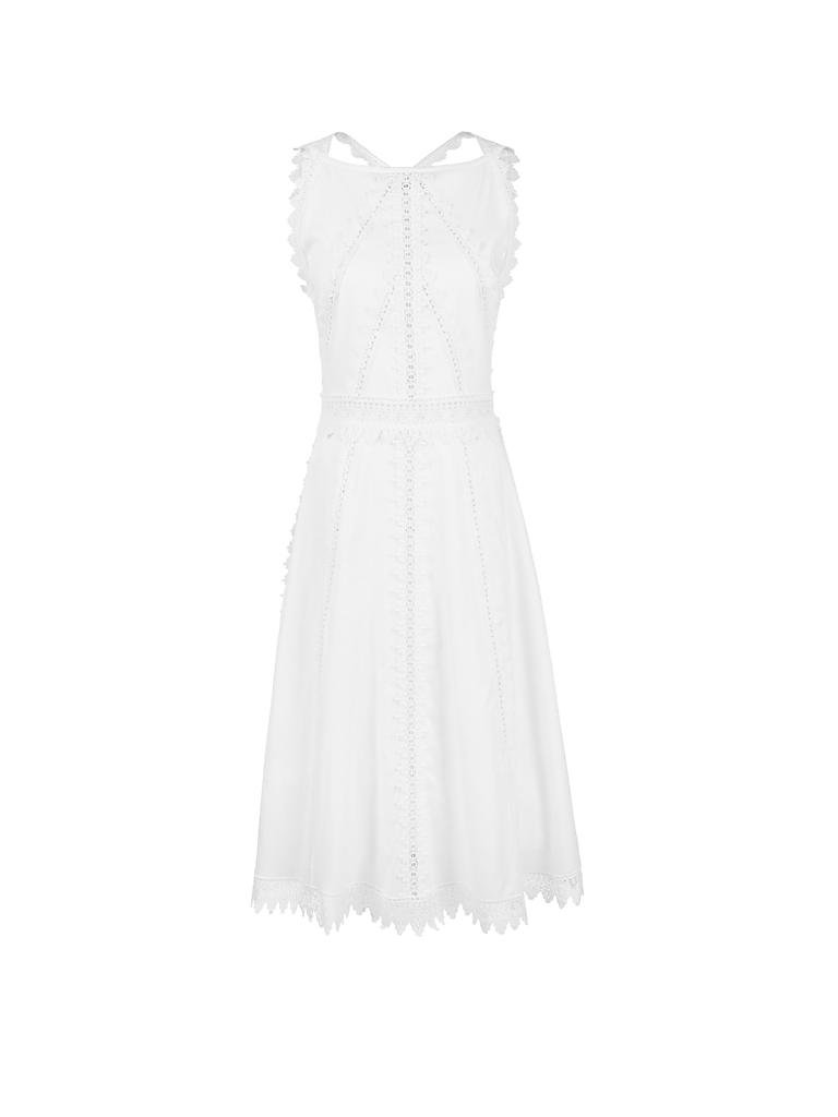 Marc Cain Kleid Weiß Spitze Marc Cain Kleid Weiß Spitze