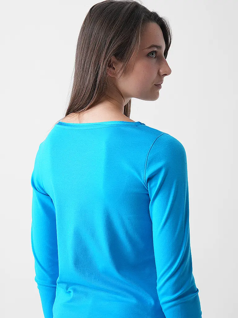 MARC CAIN | Langarmshirt  | Blau