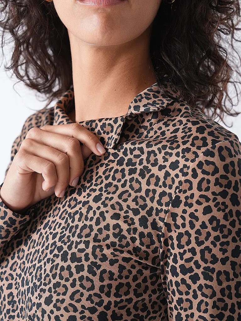 MARC CAIN | Langarmshirt  | braun