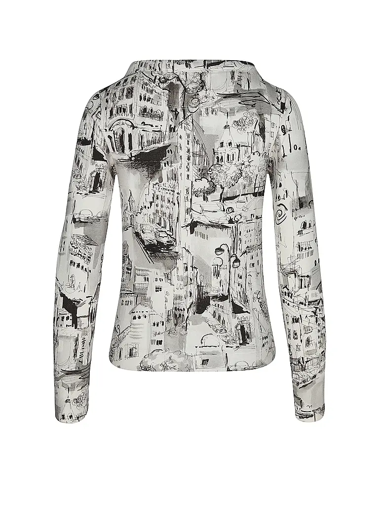 MARC CAIN | Langarmshirt  | hellgrau
