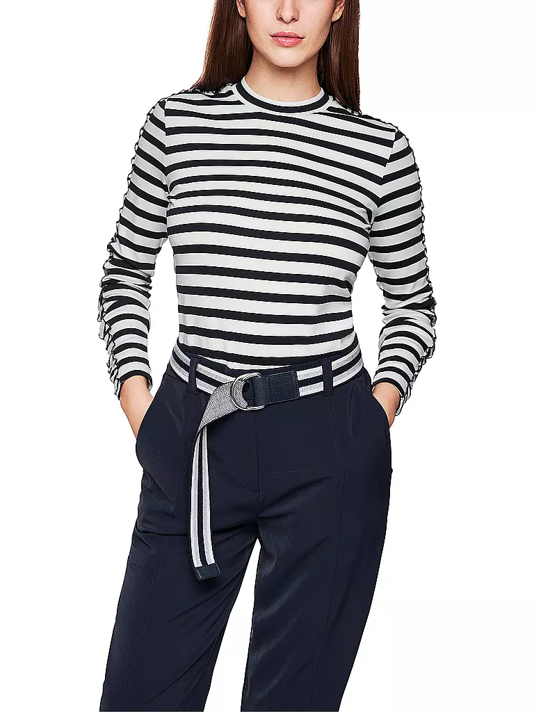 MARC CAIN | Langarmshirt | dunkelblau