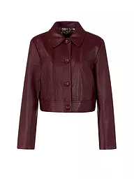 MARC CAIN | Lederjacke  | braun
