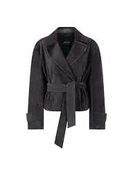 MARC CAIN | Lederjacke | Dunkelblau