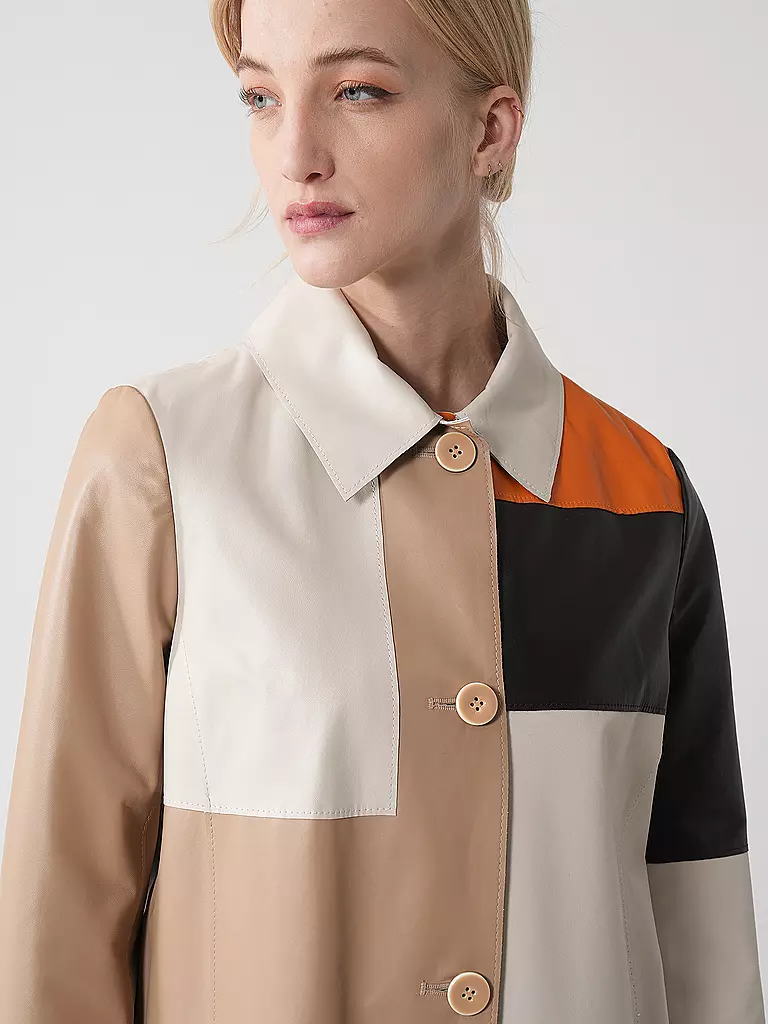 MARC CAIN | Ledermantel  | orange