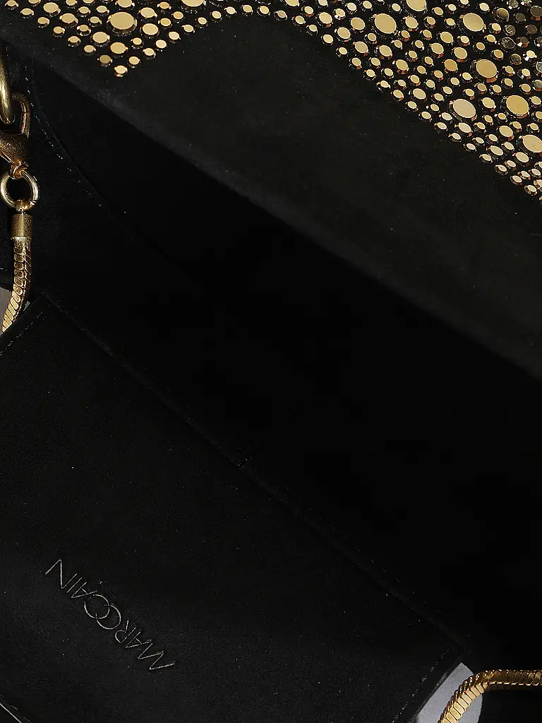 MARC CAIN | Ledertasche - Mini Bag | Schwarz