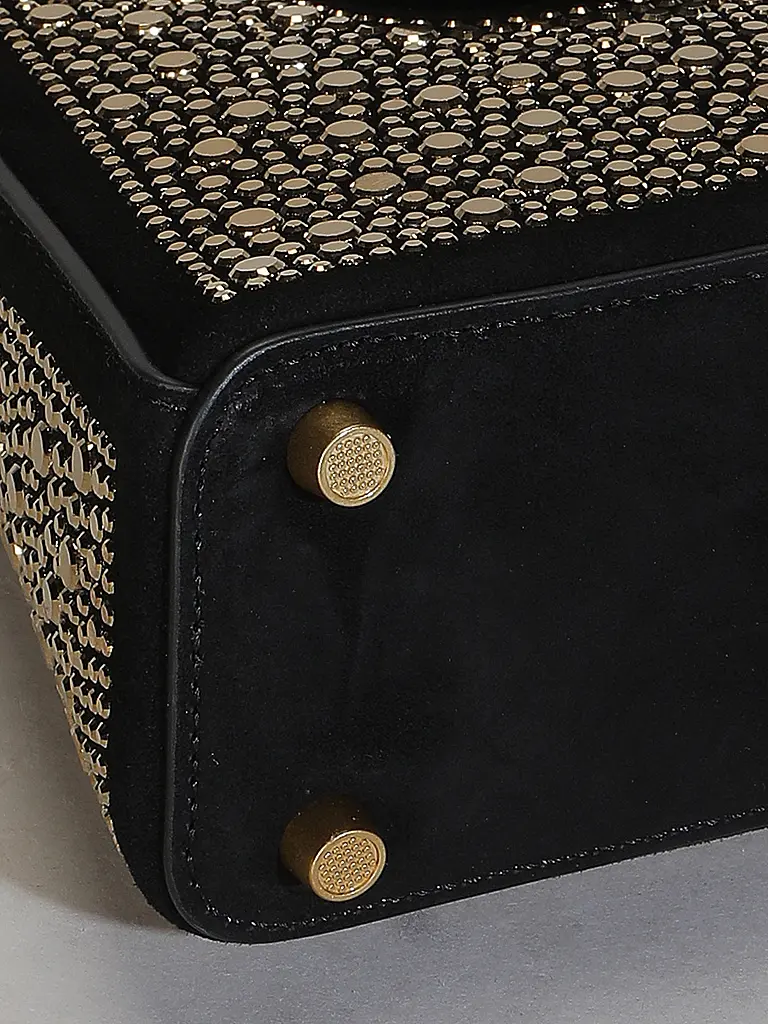 MARC CAIN | Ledertasche - Mini Bag | Schwarz