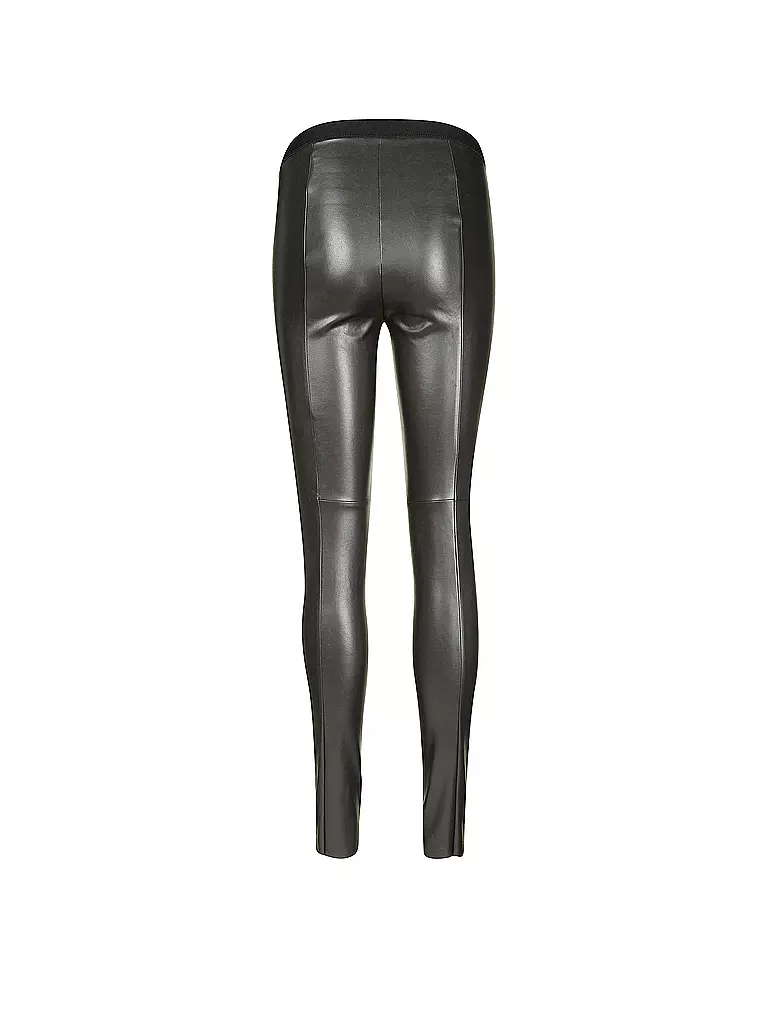 MARC CAIN | Leggings in Lederoptik | braun