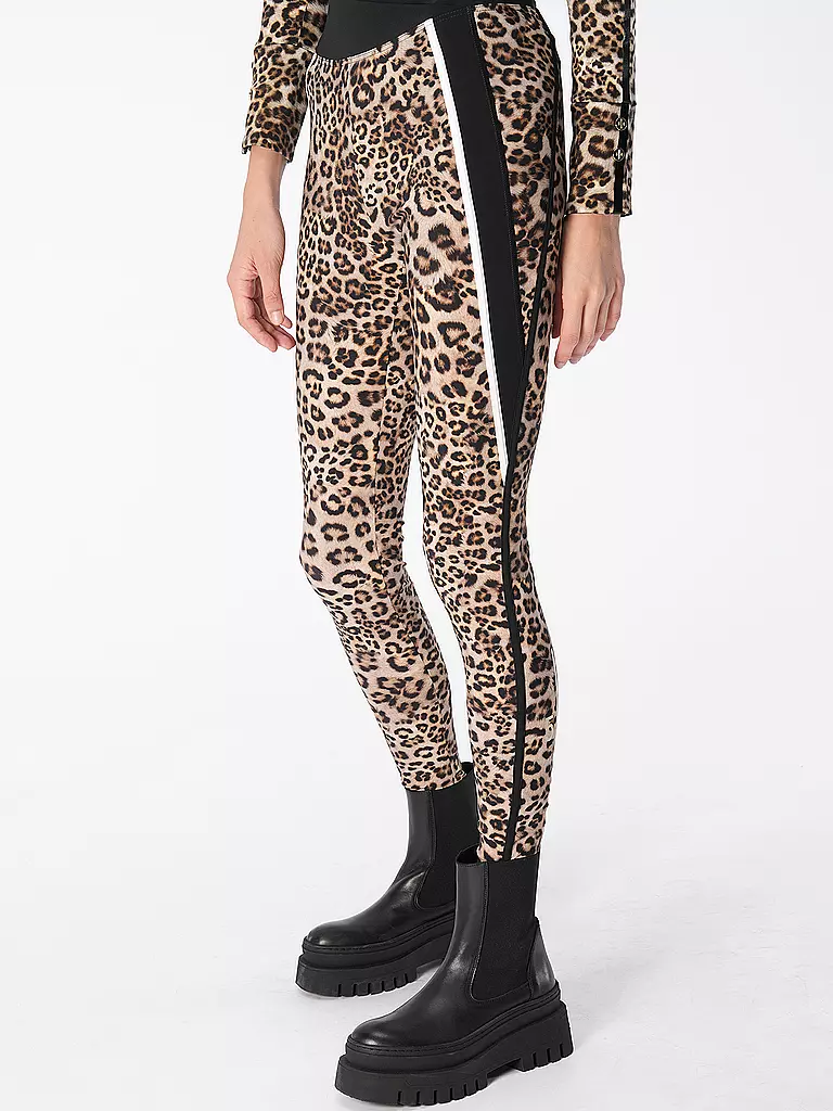 MARC CAIN | Leggings SAVONA | hellbraun