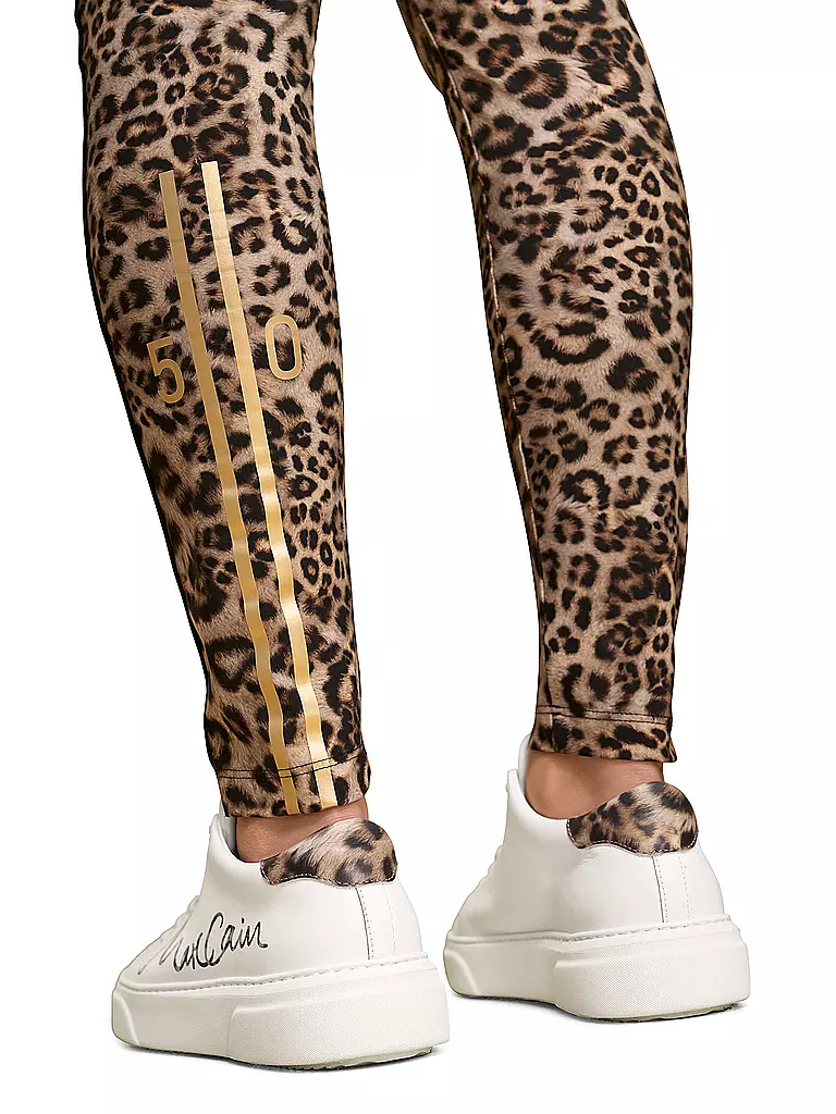 MARC CAIN | Leggings SAVONA | hellbraun