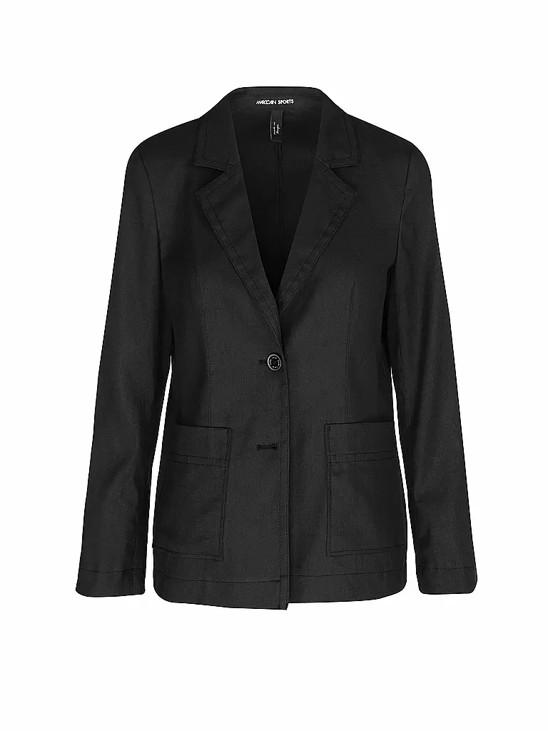 MARC CAIN | Leinenblazer | dunkelblau