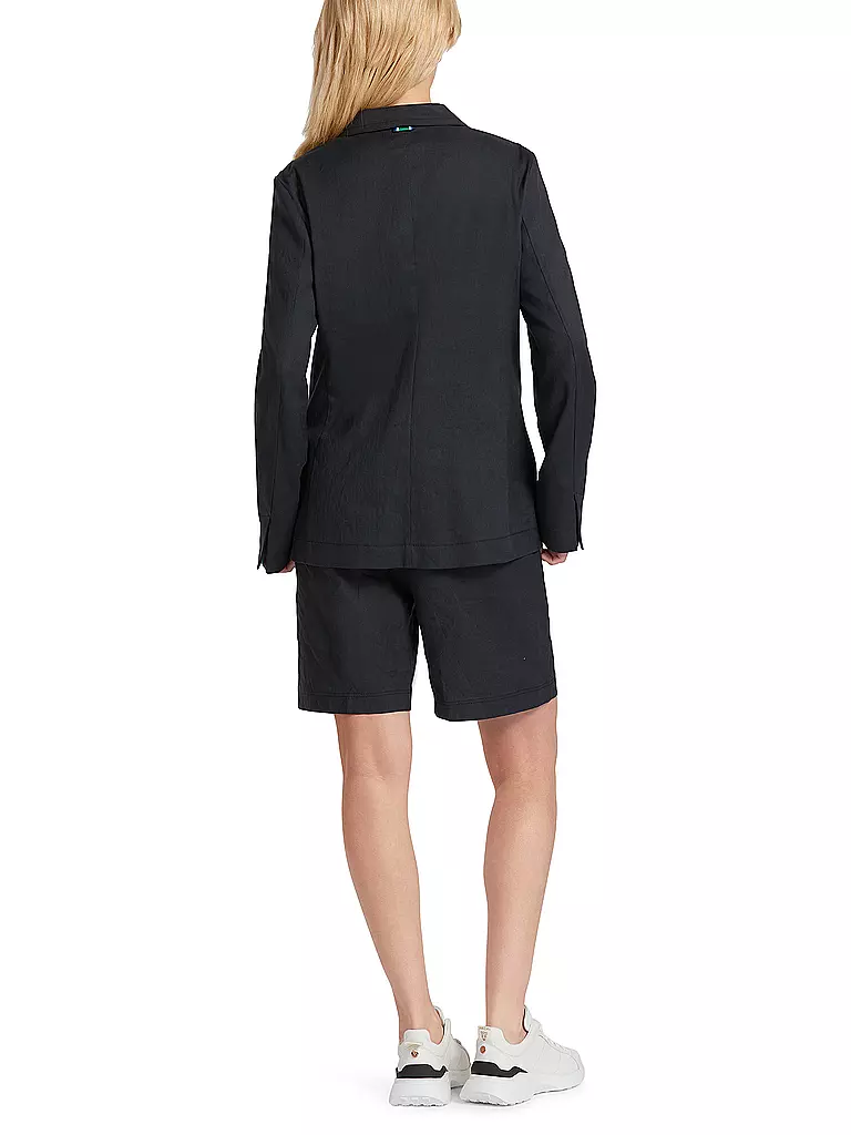 MARC CAIN | Leinenblazer | dunkelblau