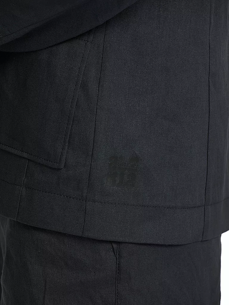 MARC CAIN | Leinenblazer | dunkelblau