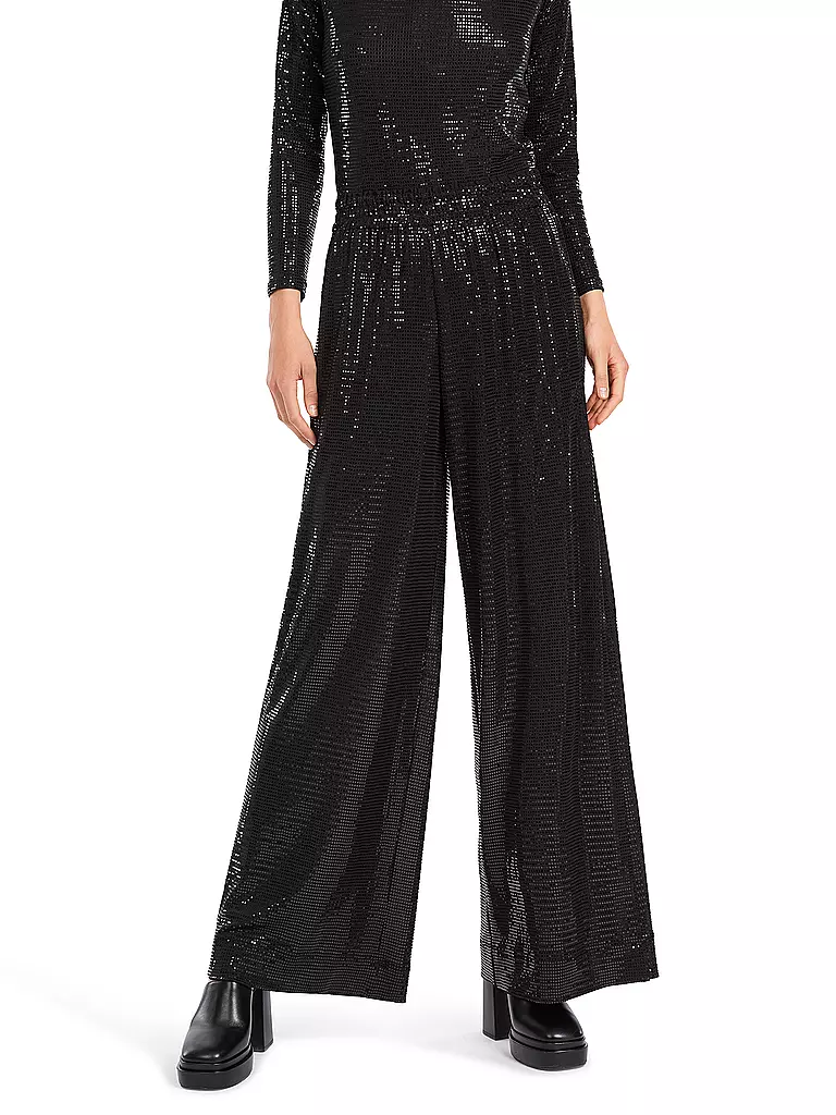 MARC CAIN | Marlenehose | schwarz