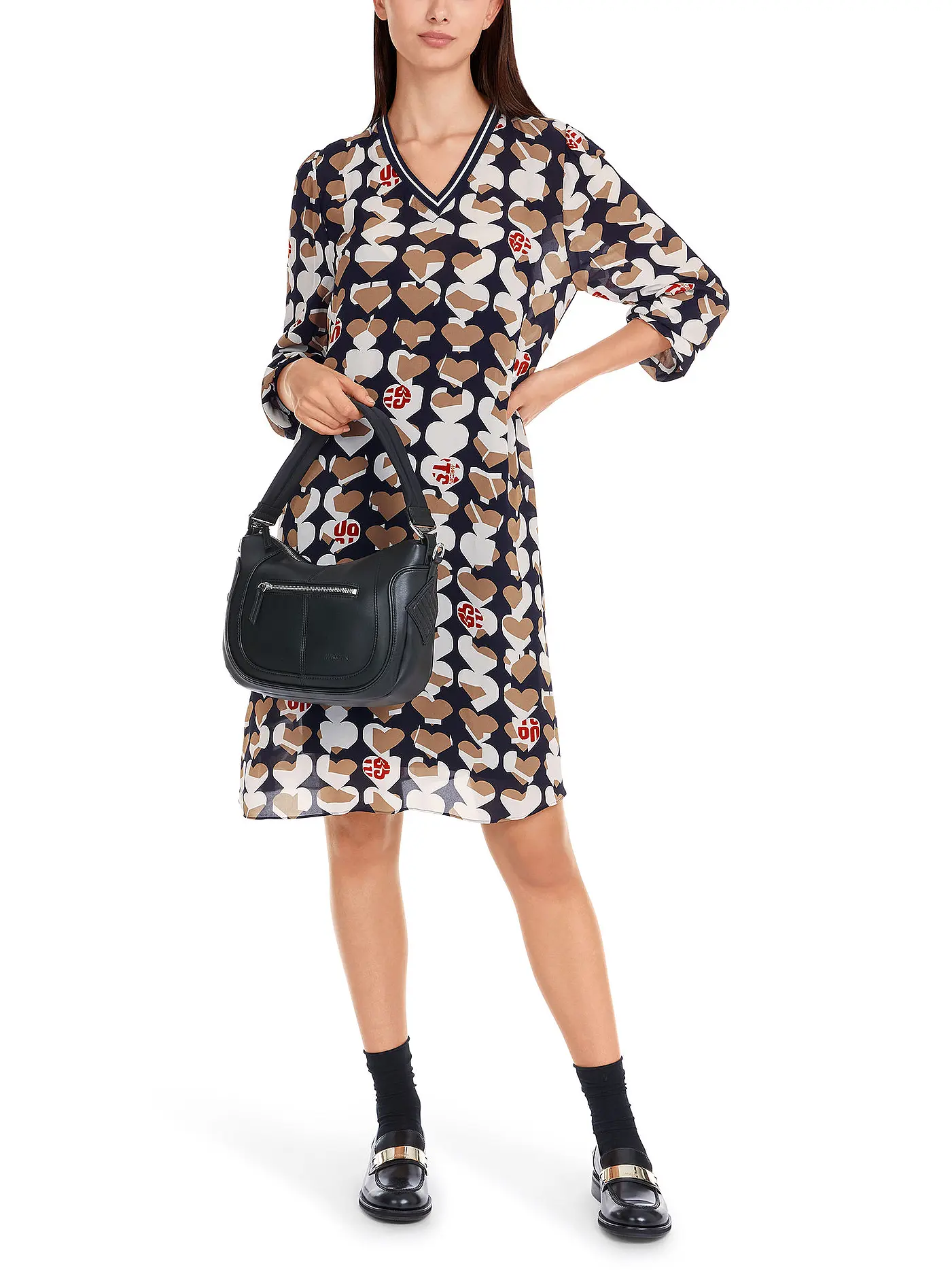 MARC CAIN | Minikleid | dunkelblau