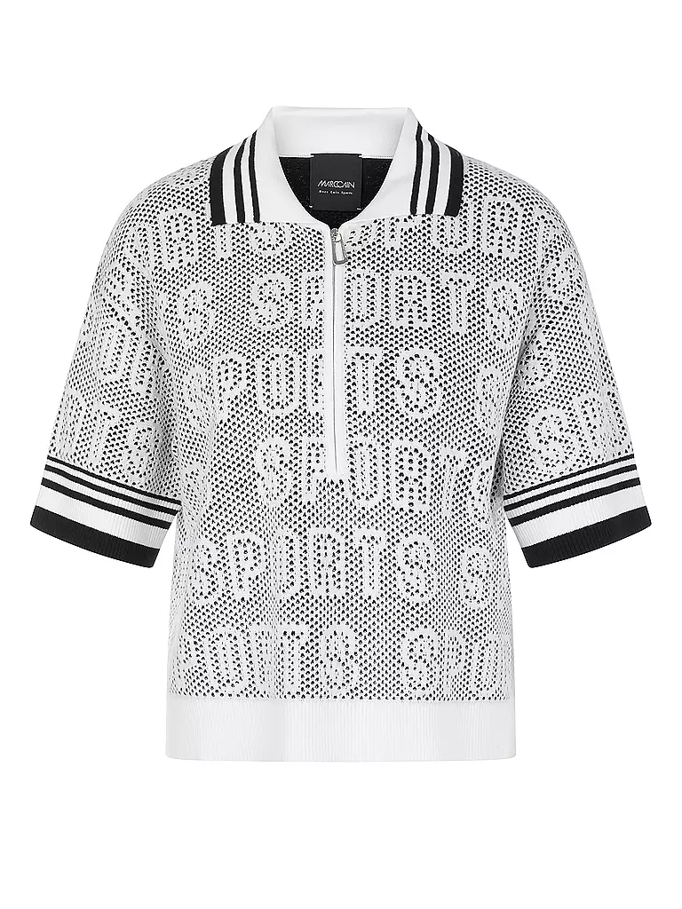 MARC CAIN | Poloshirt | weiss