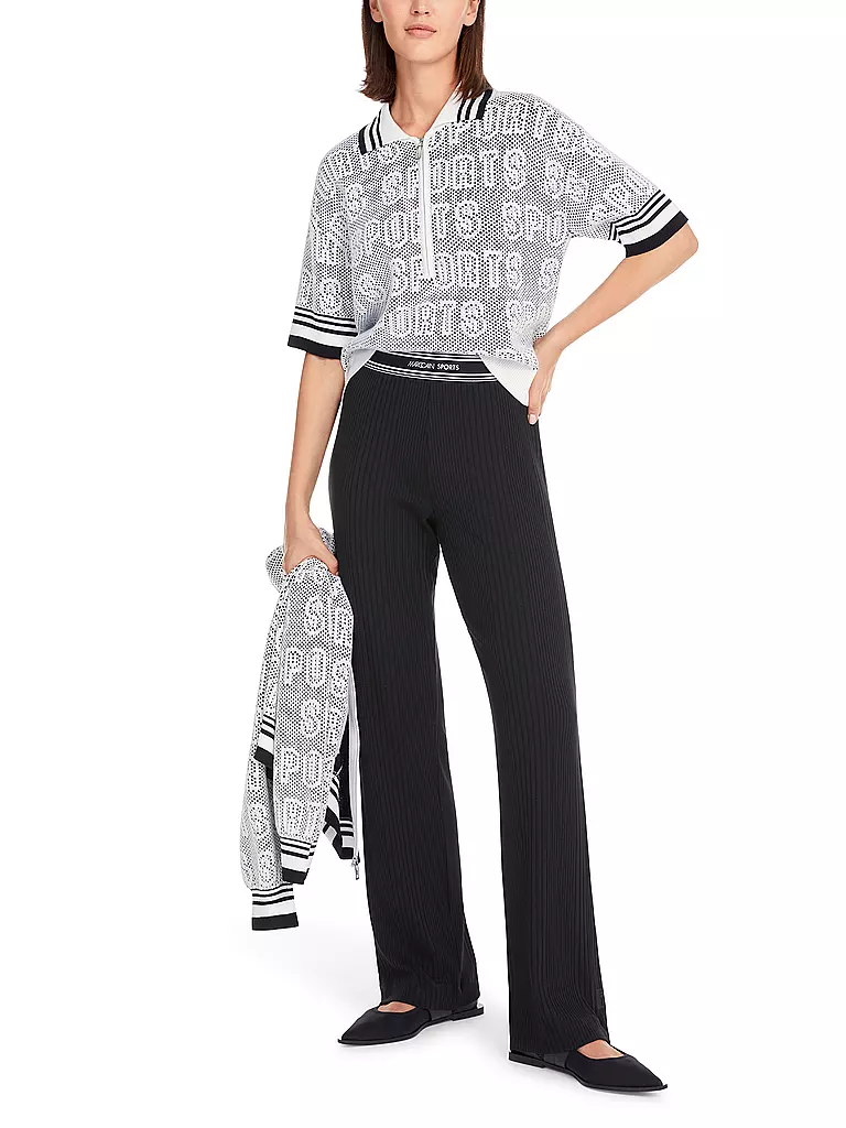 MARC CAIN | Poloshirt | weiss