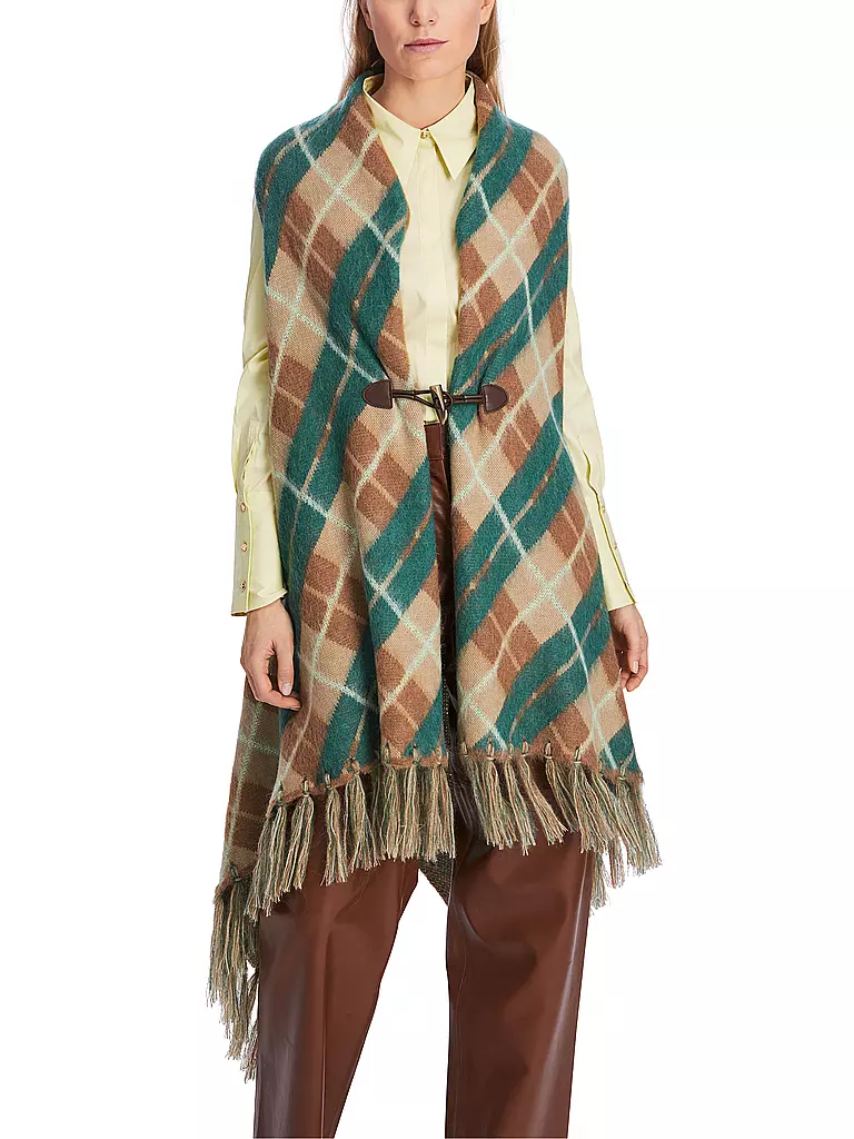 MARC CAIN | Poncho - Cape | hellbraun