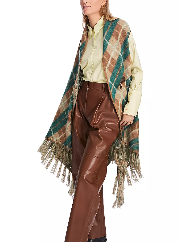 MARC CAIN | Poncho - Cape | hellbraun