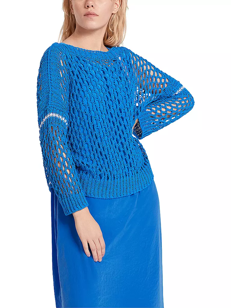 MARC CAIN Pullover blau