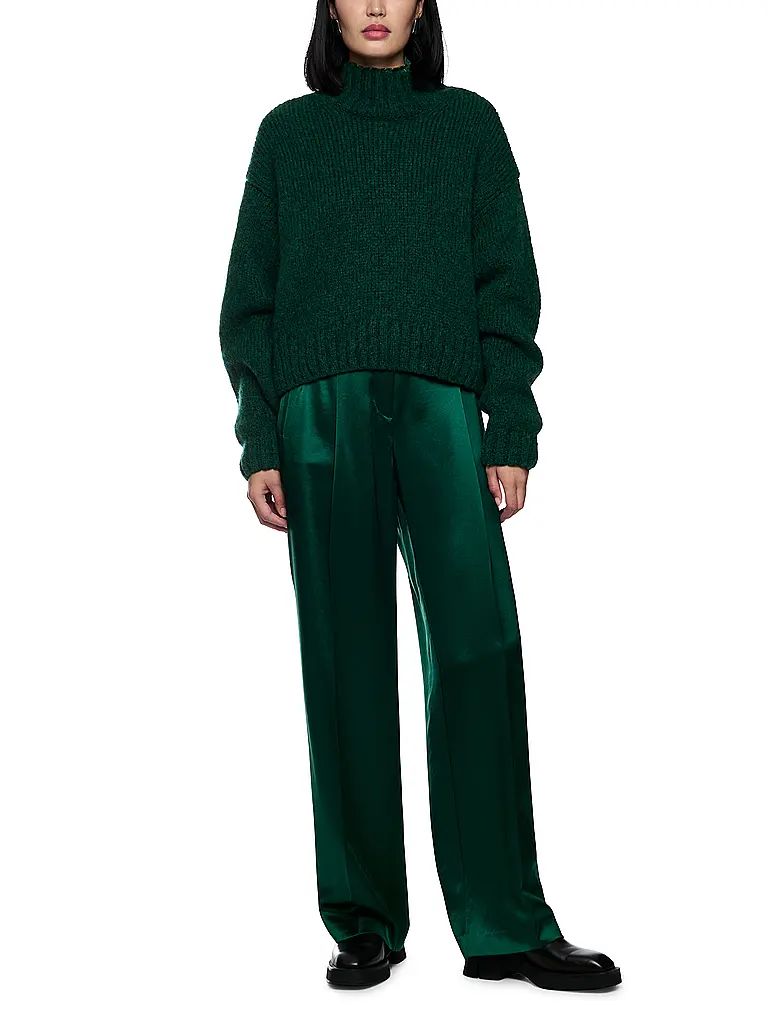 MARC CAIN | Rollkragenpullover  | dunkelgrün