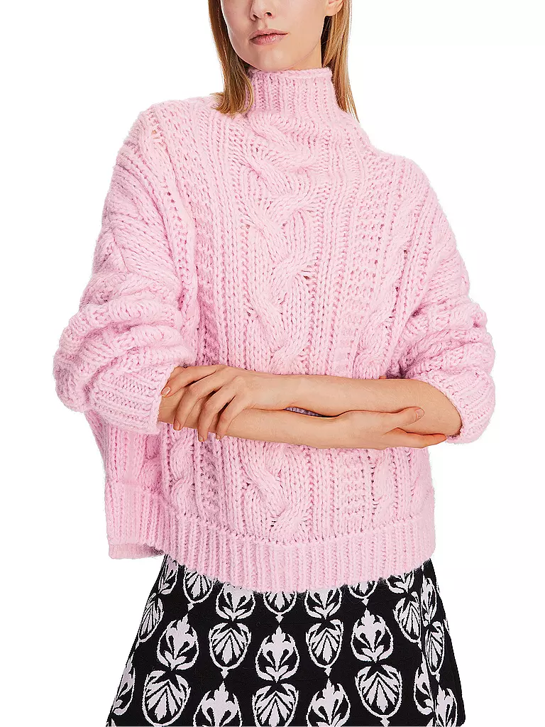 MARC CAIN | Rollkragenpullover | rosa