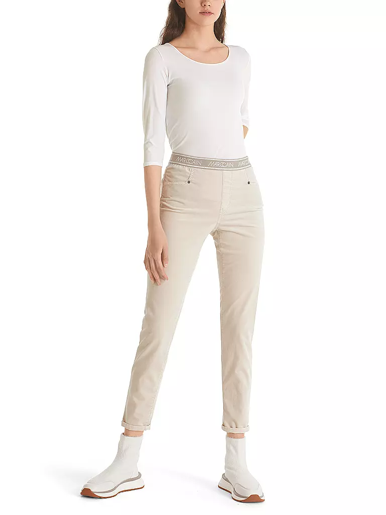 MARC CAIN | Samthose Slim Fit | beige