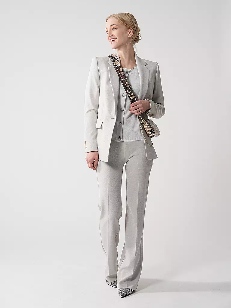 MARC CAIN | Strickjacke  | silber