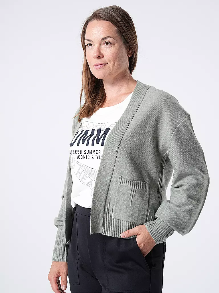 MARC CAIN | Strickjacke | grün