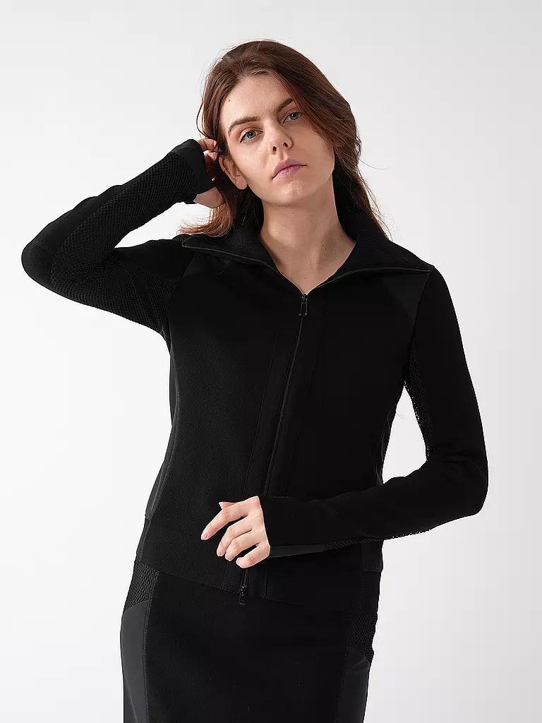 MARC CAIN | Strickjacke | schwarz