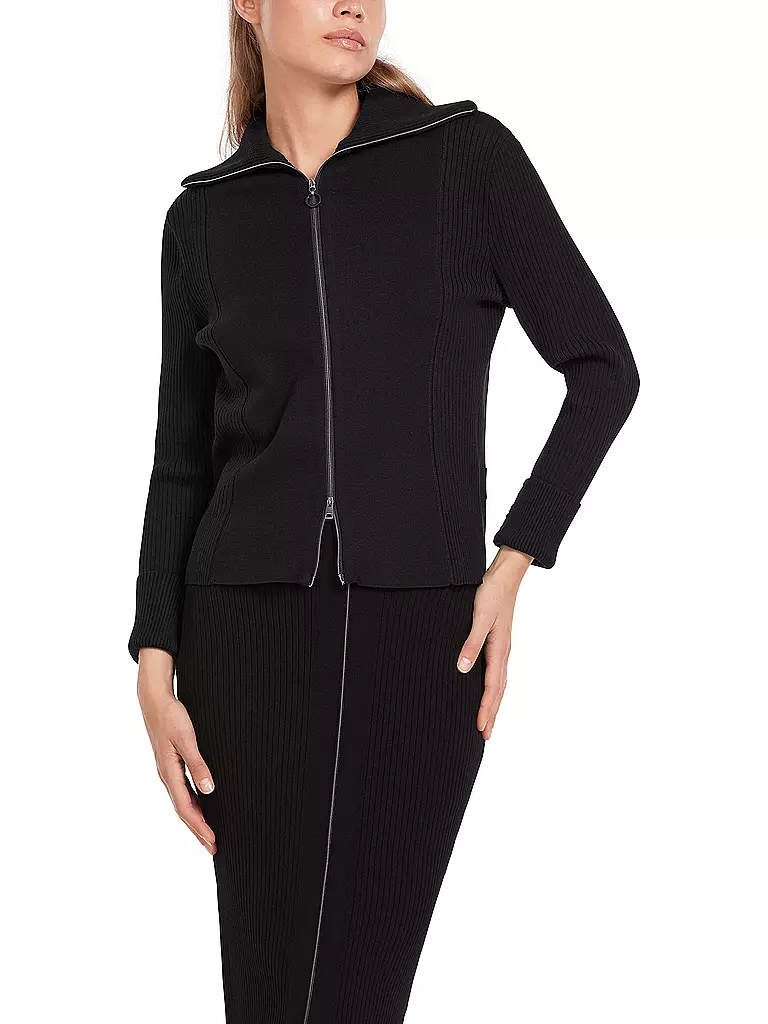 MARC CAIN | Strickjacke | schwarz