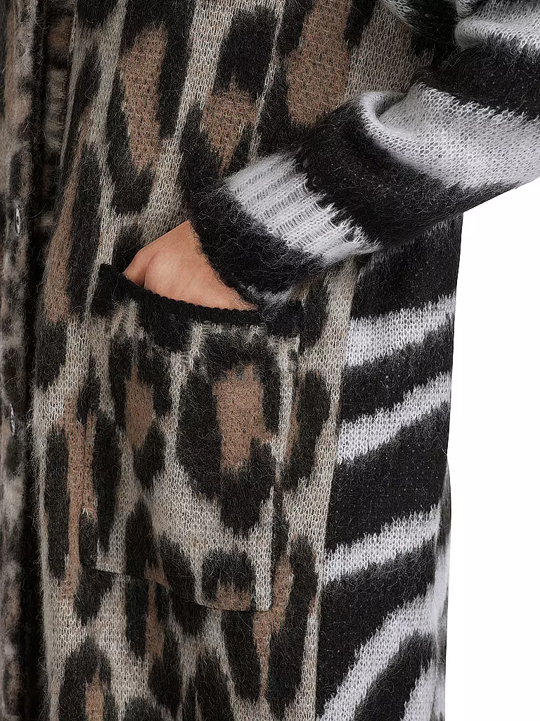 MARC CAIN | Strickmantel | braun