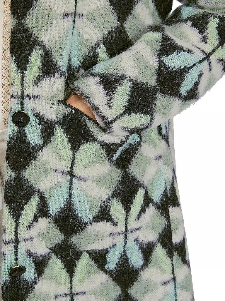 MARC CAIN | Strickmantel | grün