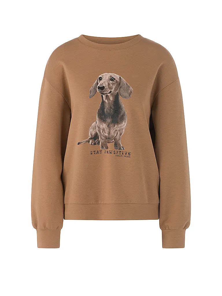 MARC CAIN | Sweater | hellbraun