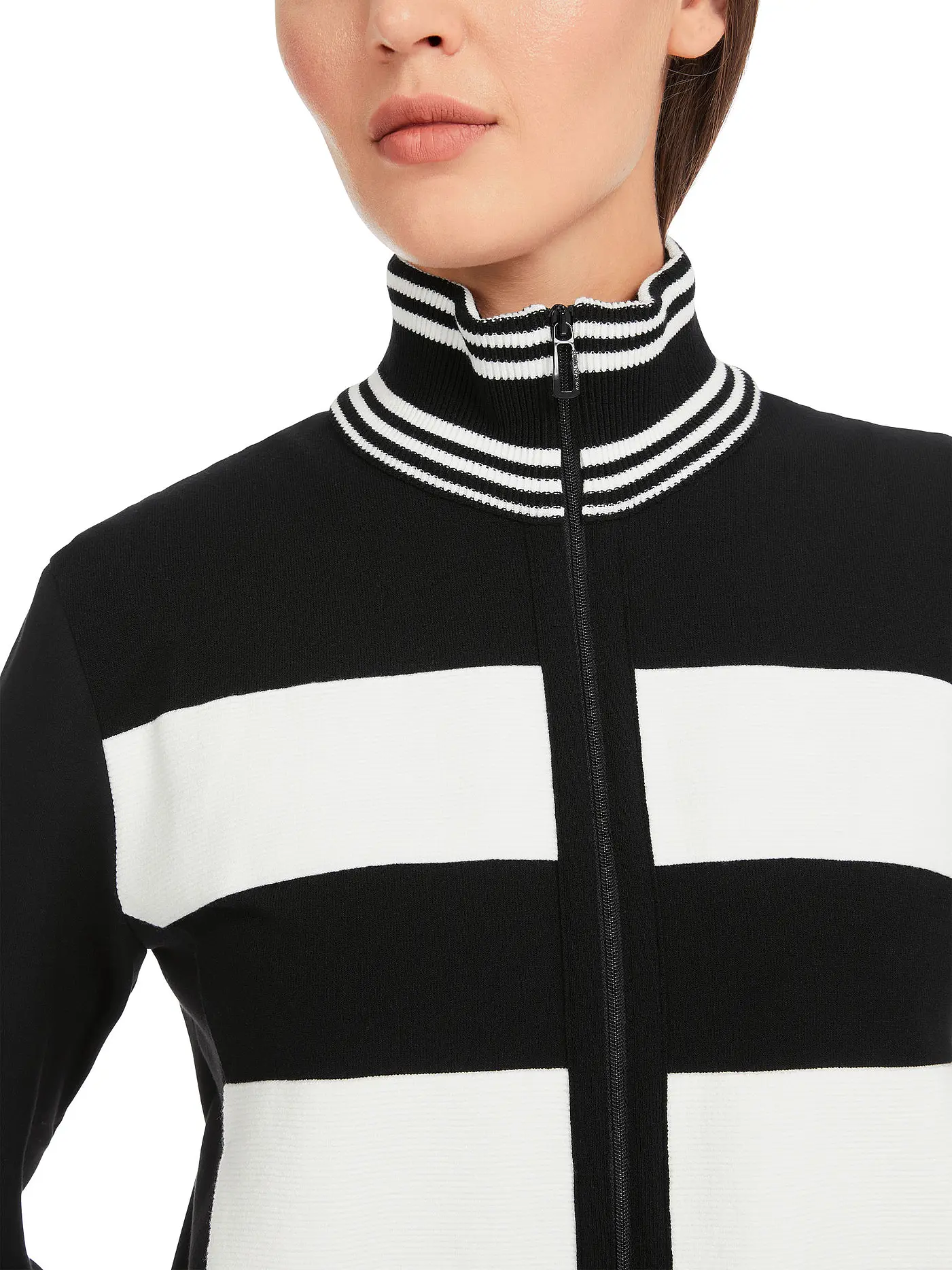 MARC CAIN | Sweatjacke | schwarz