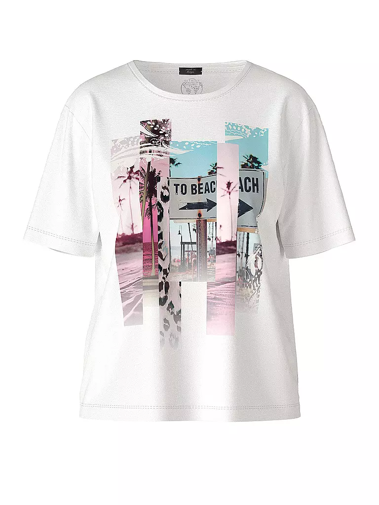 MARC CAIN | T-Shirt  | weiss