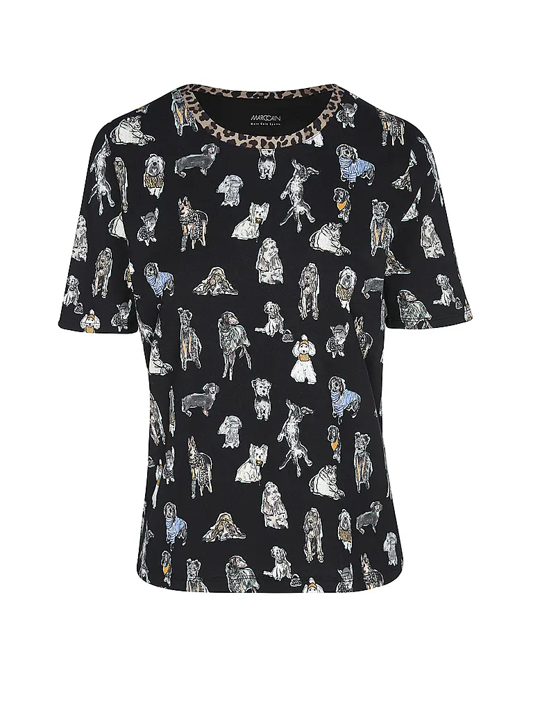 MARC CAIN | T-Shirt  | schwarz