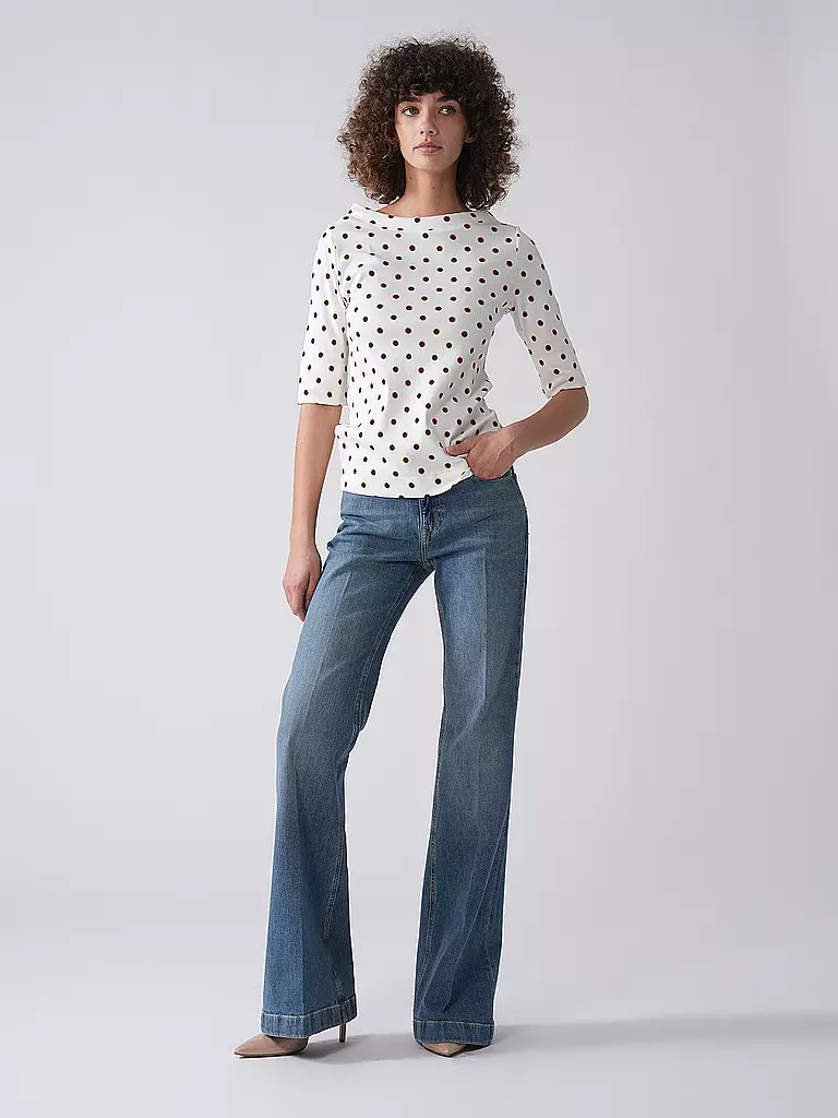 MARC CAIN | T-Shirt  | weiss