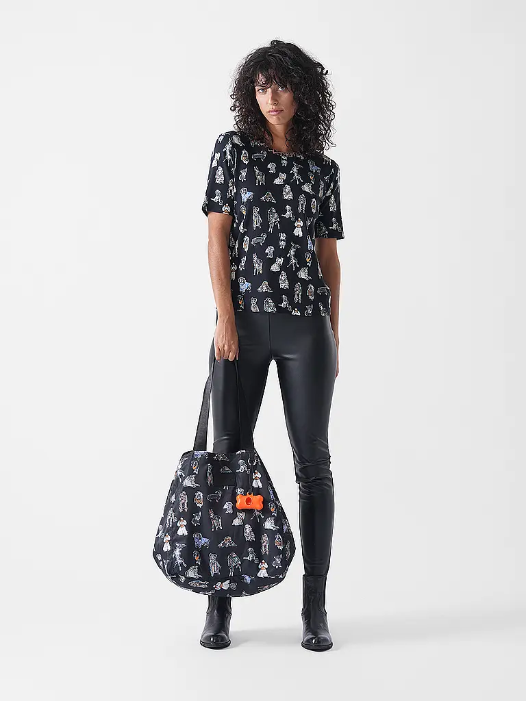 MARC CAIN | T-Shirt  | schwarz