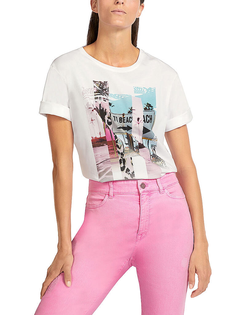 MARC CAIN | T-Shirt  | weiss