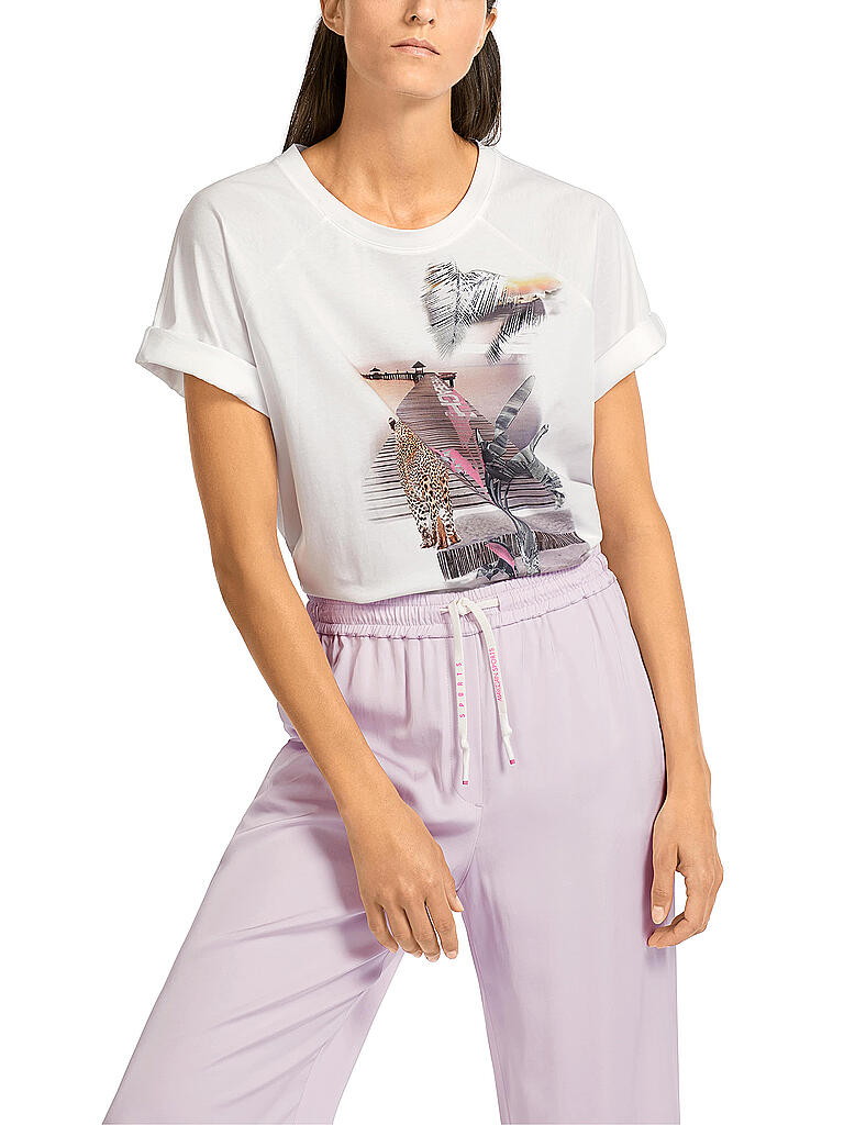 MARC CAIN | T-Shirt  | weiss
