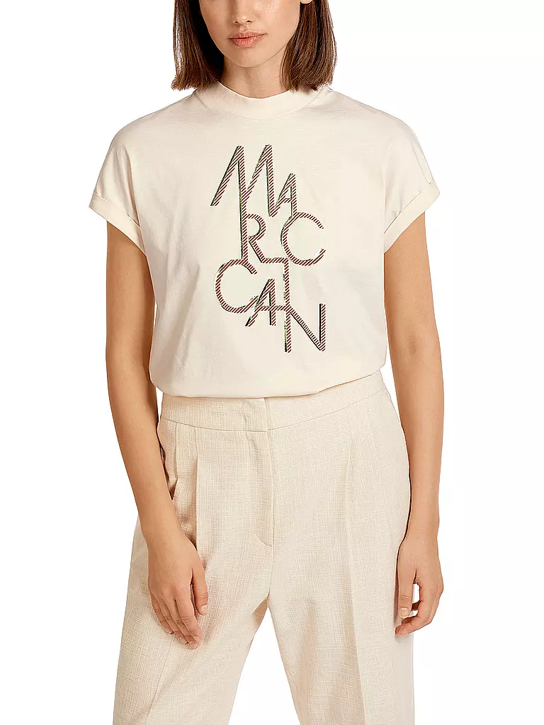 MARC CAIN | T-Shirt  | creme