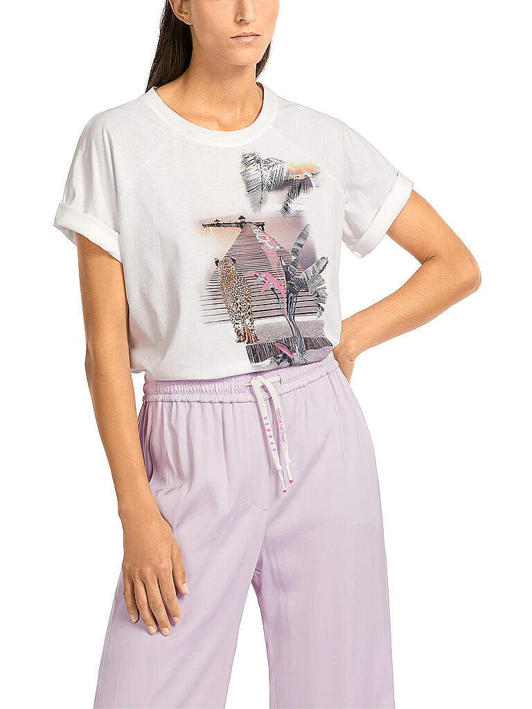 MARC CAIN | T-Shirt  | weiss