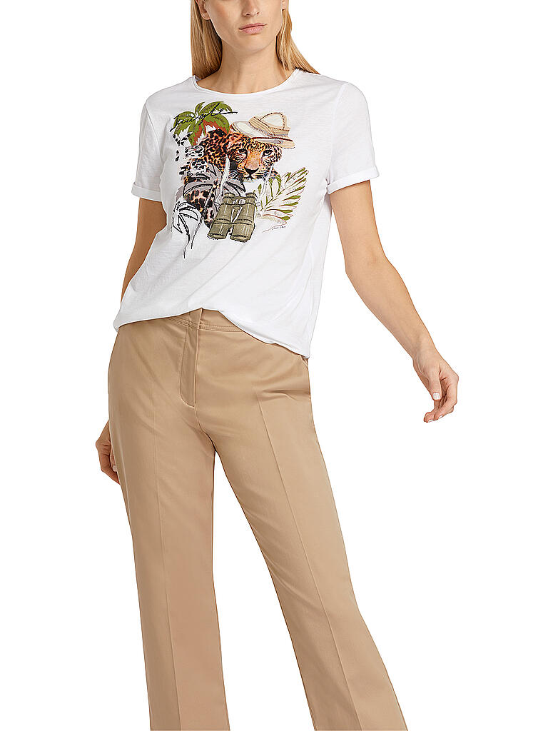 MARC CAIN | T-Shirt  | weiss