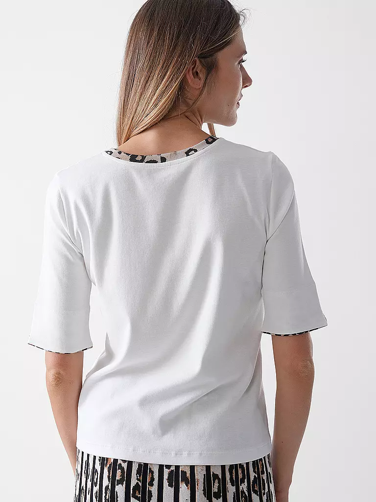 MARC CAIN | T-Shirt  | weiss