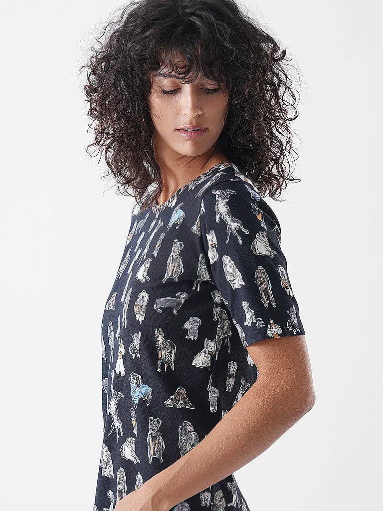MARC CAIN | T-Shirt  | schwarz