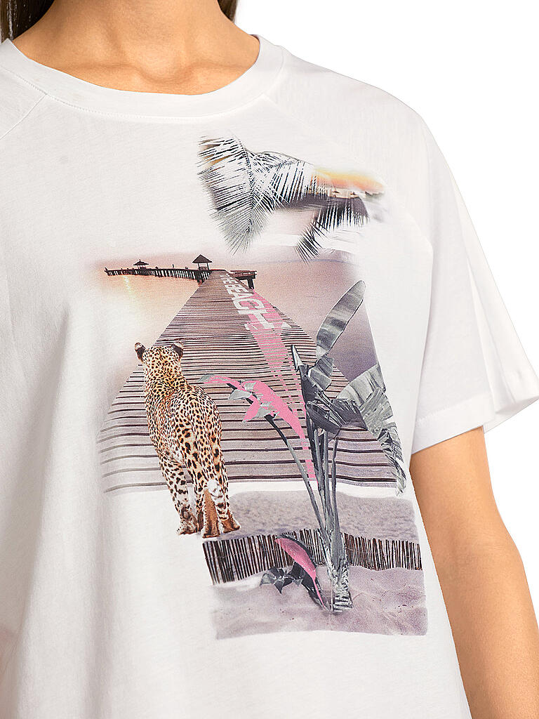 MARC CAIN | T-Shirt  | weiss