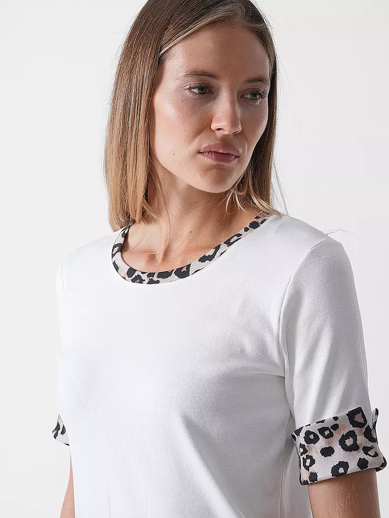 MARC CAIN | T-Shirt  | weiss