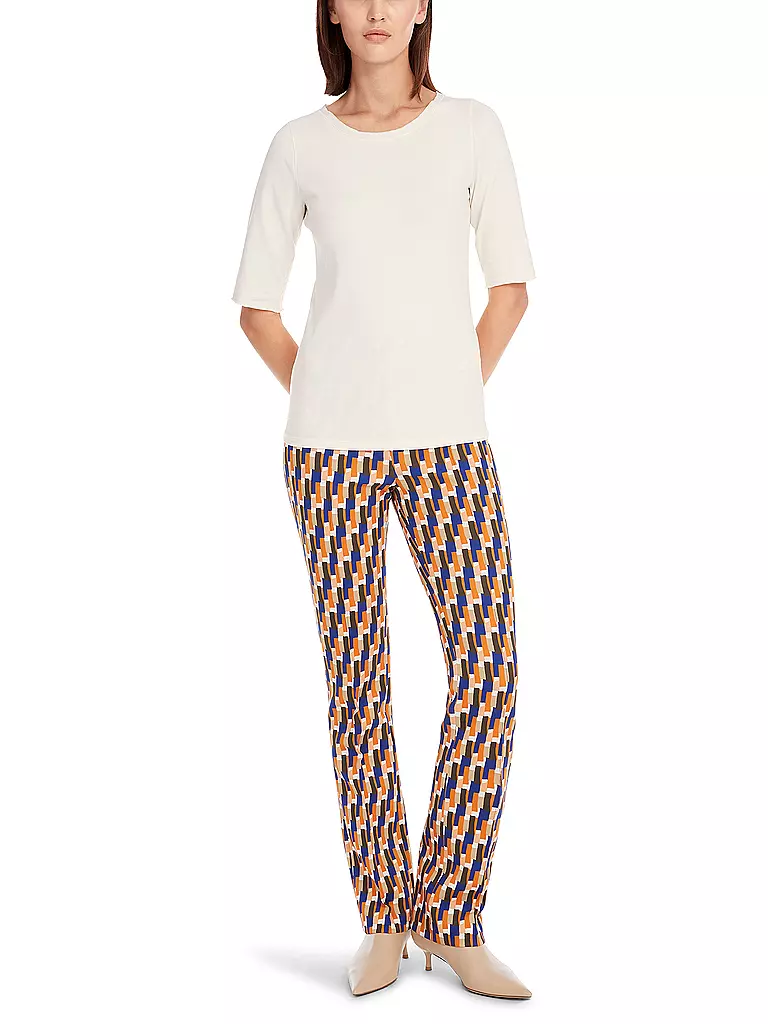 MARC CAIN | T-Shirt  | creme